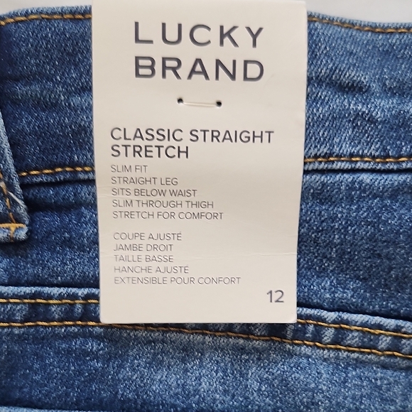 Lucky Brand Girls Dark Blue Skinny Jeans - Picture 4 of 7